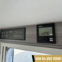 Hobby V65 GE Optima Ontour Enkele Bedden Fietsenrek Luifel Schotel Foto #17