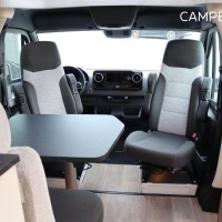 Hymer B580MC 177pk Automaat | Lengtebedden | LPG installatie | Dakairco | Zonnepanelen | Hymer SLC Chassis | Fietsenhouder | Bearlock | Adaptive Cruise | 2e huishoudaccu| Foto #9