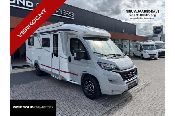 Lmc Cruiser T662 9T-Automaat Enkele Bedden Luifel Tv Garage