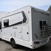 Weinsberg CaraHome 600 DKG Stapelbed Fietsdrager Luifel Foto #2