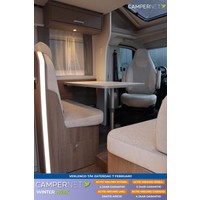 Carado T448 Pro+ 140pk Fiat | 1e Eigenaar | Origneel NL | Lengtebedden | Hefbed | Ruime indeling | Bearlock | Lift Fietsendrager | Foto #6