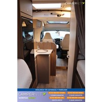 Carado T448 Pro+ 140pk Fiat | 1e Eigenaar | Origneel NL | Lengtebedden | Hefbed | Ruime indeling | Bearlock | Lift Fietsendrager | Foto #19