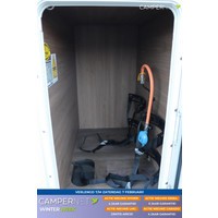 Carado T448 Pro+ 140pk Fiat | 1e Eigenaar | Origneel NL | Lengtebedden | Hefbed | Ruime indeling | Bearlock | Lift Fietsendrager | Foto #38