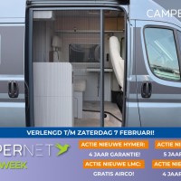 Hymer Grand Canyon 140pk Automaat 2.2 Multijet | Dieselverwarming | Hefdak | 5.99 meter | LED Koplampen| 1e Eigenaar | Foto #5