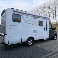 Hymer B580 MC 177PK Enkele Bedden 2X Airco Zonnepanelen Trekhaak Bearlock Foto #8