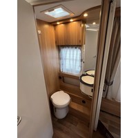 Dethleffs Advantage 7051 DBM Queensbed Hefbed Maxxfan Zonnepaneel Bearlock Foto #17