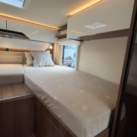 Hymer B600 MC Enkele Bedden Hefbed 2X Airco Zonnepanelen Lithium Omvormer Foto #16