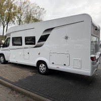 Hobby Optima Ontour  T 70 E Enkele Bedden Grote Badkamer Luifel Foto #6