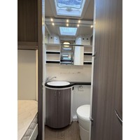 Hobby Optima Ontour  T 70 E Enkele Bedden Grote Badkamer Luifel Foto #19