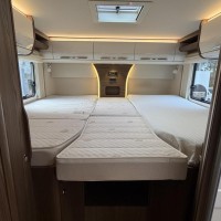 Hymer B704 SL Palmo Enkele Bedden Hefbed 2X Airco Zonnepanelen Omvormer Foto #23