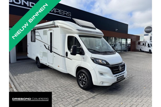Hymer T 698 CL Queensbed EP-Levelsysteem Luifel Fietsenrek Construct