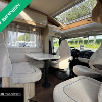 Hymer T 698 CL Queensbed EP-Levelsysteem Luifel Fietsenrek Construct Foto #1