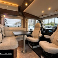 Hymer B580 MC Automaat Enkele Bedden Hefbed XXL Garage Silverline Foto #1