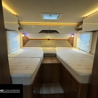 Hymer B580 MC Automaat Enkele Bedden Hefbed XXL Garage Silverline Foto #2