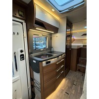 Hymer B580 MC Automaat Enkele Bedden Hefbed XXL Garage Silverline Foto #10