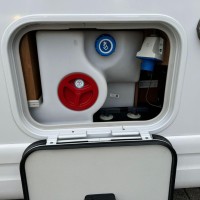 Knaus 650MEG Platinum 165PK Enkele Bedden Luifel Lift-Fietsenrek Seitz Foto #27