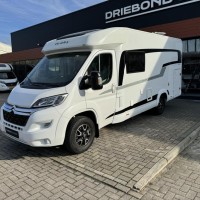 Hobby V65 GE Optima Ontour Enkele Bedden Fietsenrek Luifel Schotel Foto #4