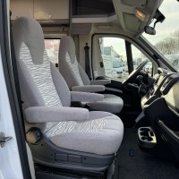 Hobby V65 GE Optima Ontour Enkele Bedden Fietsenrek Luifel Schotel Foto #22