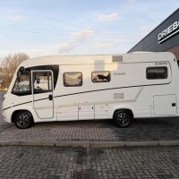 Dethleffs Pulse I6811 EB Lage Enkele Bedden Hefbed Luifel Omvormer Trekhaak Foto #8