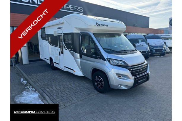 Benimar Mileo 268 9T-Automaat Enkele Bedden Hefbed EP Level 2X Airco