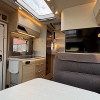 Hymer B580 MC 177PK Enkele Bedden 2X Airco Zonnepanelen Trekhaak Bearlock Foto #11