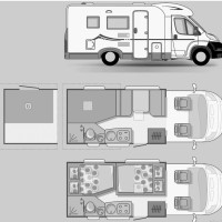 Adria campers SPORT S 573DS uit 2011 Foto #2