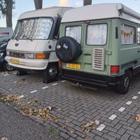 Mercedes campers MB 100D -KB KAMPEERAUTO uit 1993 Foto #1