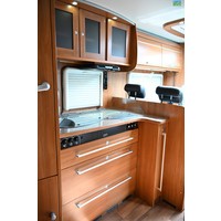 Dethleffs Globedrome T 6700 Airco Schotel Luifel Fietsdr.etc Foto #13