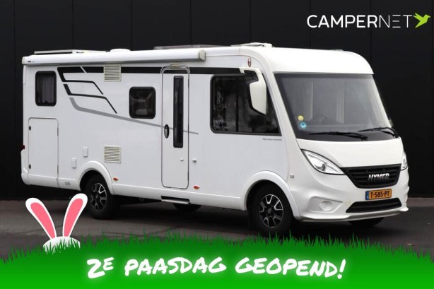 Hymer Exsis-I 580 Pure | 165pk | Lengtebedden | Zonnepaneel | Thule fietsendrager | Hefbed | Thule luifel | 6.99M |