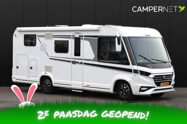 Knaus Live I 650 MEG 140pk 2.3 Multijet | Elektrische fietsendrager | Gescheiden douche | Maxxfan | Lengtebedden | Geen Hefbed | 6.97M | Bearlock |