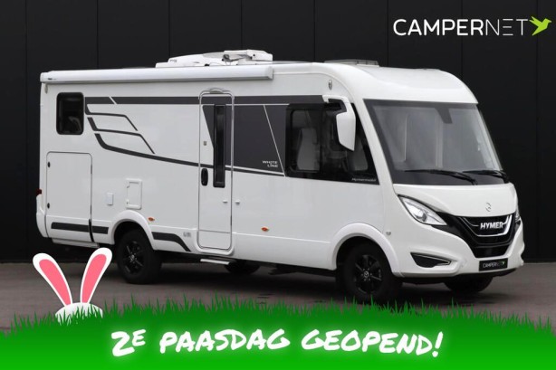 Hymer BMC-I 600 White line 170pk Automaat | E&amp;P Levelsysteem | BOMVOL  | Truma Dakairco | Lithium accu | Lengtebedden | Hefbed | Stoelverwarming | Hymer SLC Chassis |