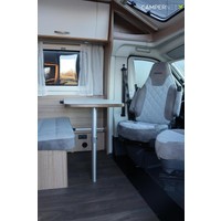 Carado T135 140pk Automaat | Lithium | Omvormer | Zonnepanelen | HEO safe extra sloten | Avtex 5G router | Fietsendrager | Frans bed | 5.95M | Foto #7