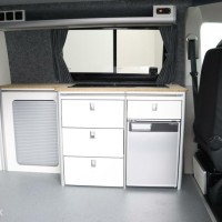 Volkswagen Transporter Buscamper 2.0TDI 140Pk Lang California-look | 4-zitpl./4-slaapplaatsen | Slaaphefdak |NW.STAAT Foto #57