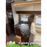 Hymer B600 MC Enkele Bedden Hefbed 2X Airco Zonnepanelen Lithium Omvormer Foto #13