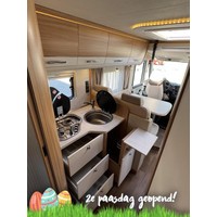 Dethleffs Advantage 7051 DBM Queensbed Hefbed Maxxfan Zonnepaneel Bearlock Foto #12