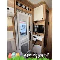 Dethleffs Advantage 7051 DBM Queensbed Hefbed Maxxfan Zonnepaneel Bearlock Foto #20