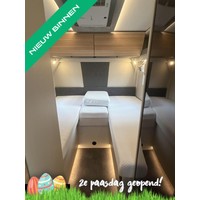 Dethleffs Pulse I6811 EB Lage Enkele Bedden Hefbed Luifel Omvormer Trekhaak Foto #2