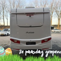 Dethleffs Pulse I6811 EB Lage Enkele Bedden Hefbed Luifel Omvormer Trekhaak Foto #9