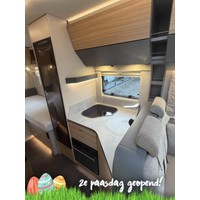 Dethleffs Pulse I6811 EB Lage Enkele Bedden Hefbed Luifel Omvormer Trekhaak Foto #12