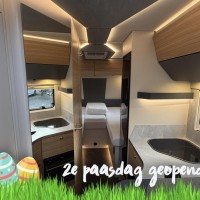 Dethleffs Pulse I6811 EB Lage Enkele Bedden Hefbed Luifel Omvormer Trekhaak Foto #16