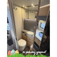 Dethleffs Pulse I6811 EB Lage Enkele Bedden Hefbed Luifel Omvormer Trekhaak Foto #22