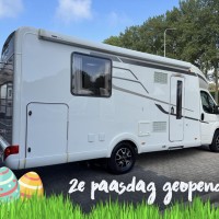Hymer T 698 CL Queensbed EP-Levelsysteem Luifel Fietsenrek Construct Foto #5