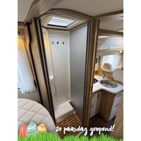 Hymer T 698 CL Queensbed EP-Levelsysteem Luifel Fietsenrek Construct Foto #19