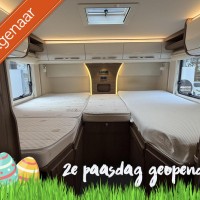 Hymer B704 SL Palmo Enkele Bedden Hefbed 2X Airco Zonnepanelen Omvormer Foto #2