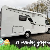 Hobby Optima Ontour  T 70 E Enkele Bedden Grote Badkamer Luifel Foto #5