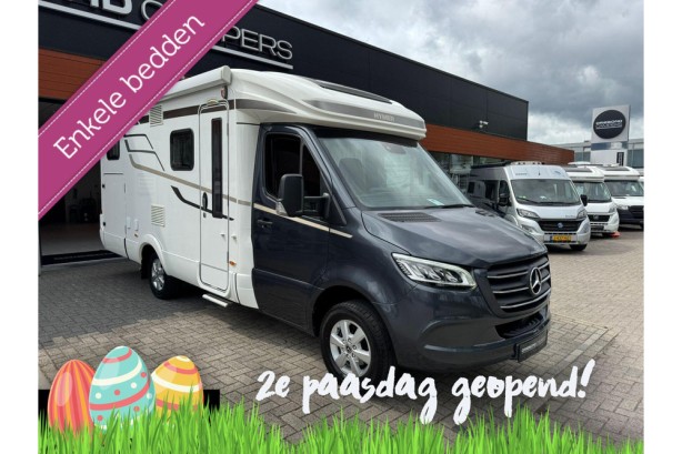 Hymer MLT 580 V6 190PK Enkele Bedden Led-Xenon Zonnepanelen
