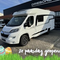 Hobby V65 GE Optima Ontour Enkele Bedden Fietsenrek Luifel Schotel Foto #4