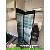 Hobby V65 GE Optima Ontour Enkele Bedden Fietsenrek Luifel Schotel Foto #9