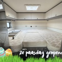 Hobby V65 GE Optima Ontour Enkele Bedden Fietsenrek Luifel Schotel Foto #12