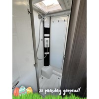 Hobby V65 GE Optima Ontour Enkele Bedden Fietsenrek Luifel Schotel Foto #15